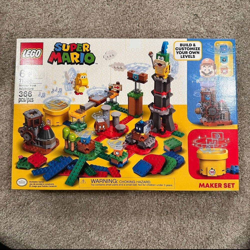 NEW LEGO Super Mario Master Your Adventure Maker Set 71380 Retired